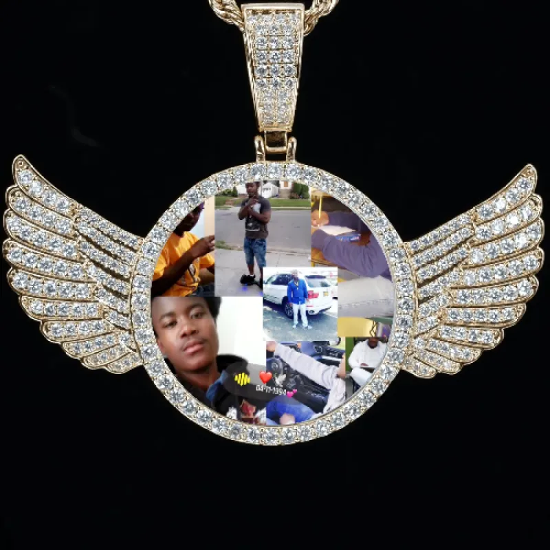 CUSTOM PICTURE PENDANT STYLE-4 sold by The GUU Shop