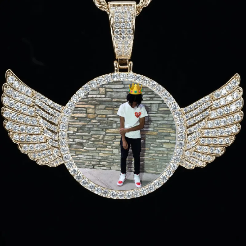 CUSTOM PICTURE PENDANT STYLE-4 sold by The GUU Shop