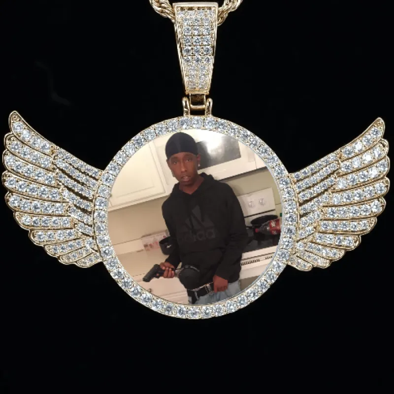 CUSTOM PICTURE PENDANT STYLE-4 sold by The GUU Shop