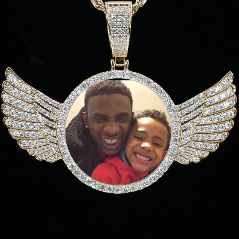 CUSTOM PICTURE PENDANT STYLE-4 sold by The GUU Shop