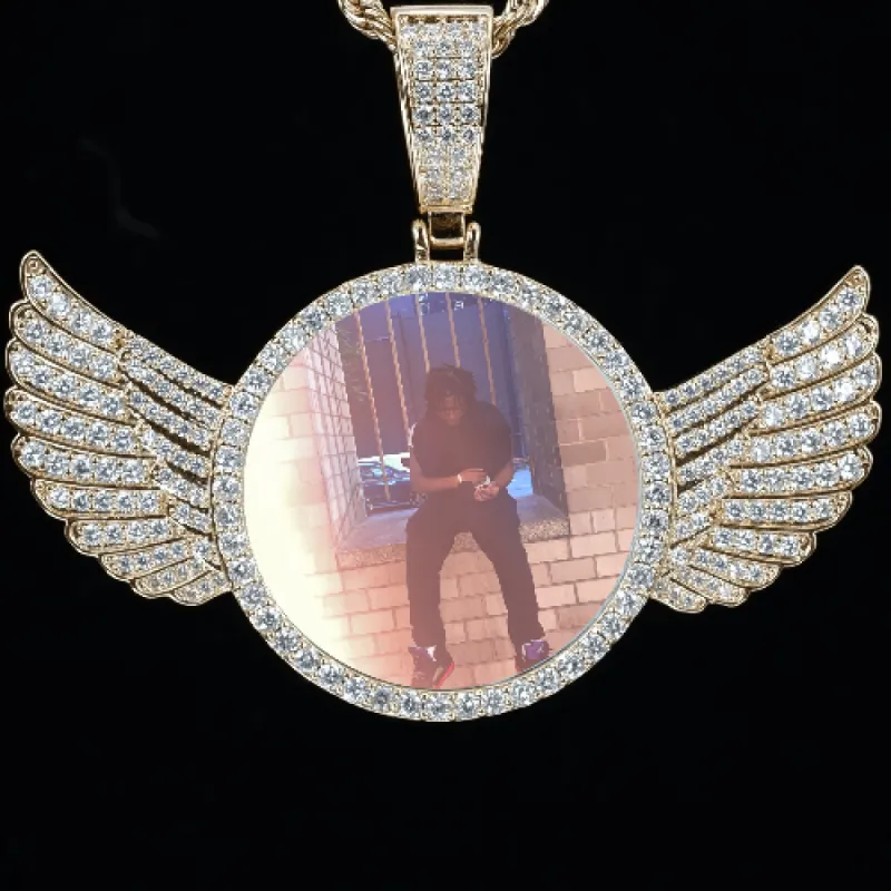 CUSTOM PICTURE PENDANT STYLE-4 sold by The GUU Shop