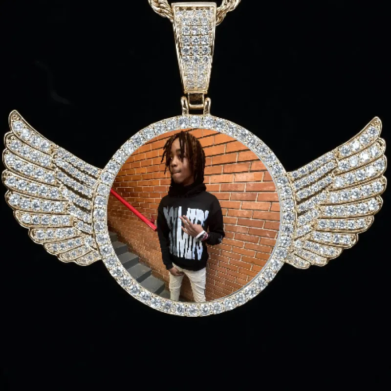 CUSTOM PICTURE PENDANT STYLE-4 sold by The GUU Shop