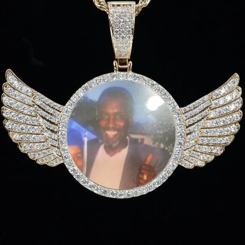 CUSTOM PICTURE PENDANT STYLE-4 sold by The GUU Shop