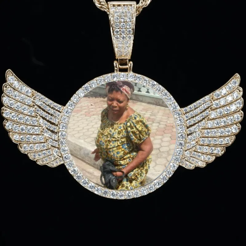 CUSTOM PICTURE PENDANT STYLE-4 sold by The GUU Shop