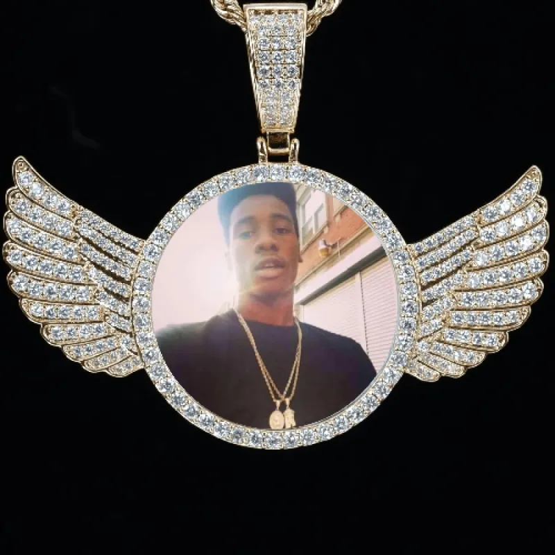 CUSTOM PICTURE PENDANT STYLE-4 sold by The GUU Shop