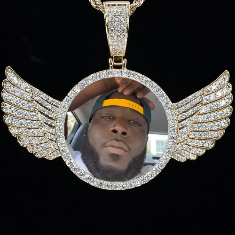 CUSTOM PICTURE PENDANT STYLE-4 sold by The GUU Shop