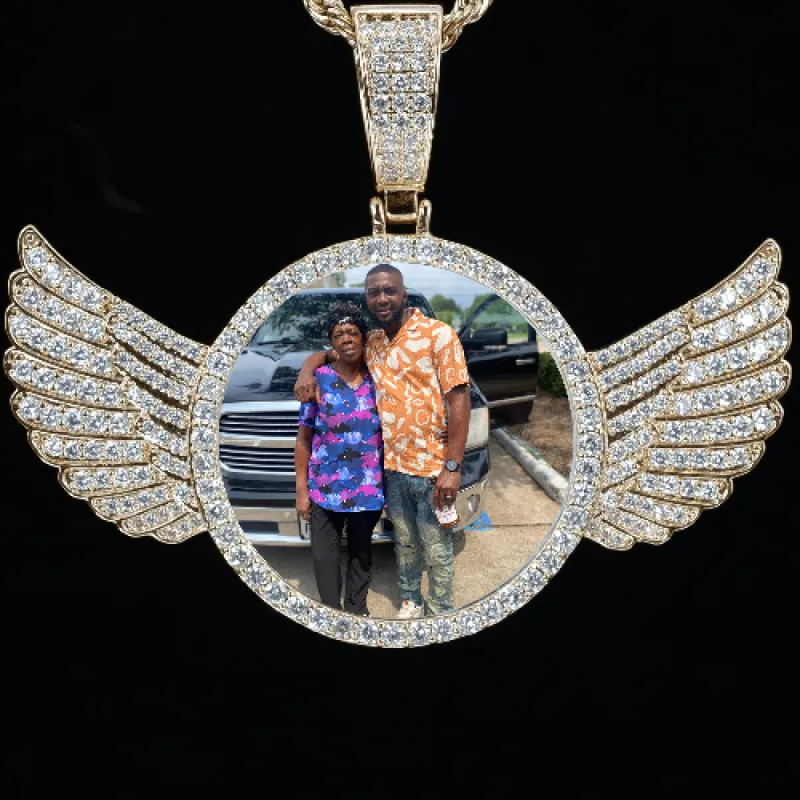 CUSTOM PICTURE PENDANT STYLE-4 sold by The GUU Shop