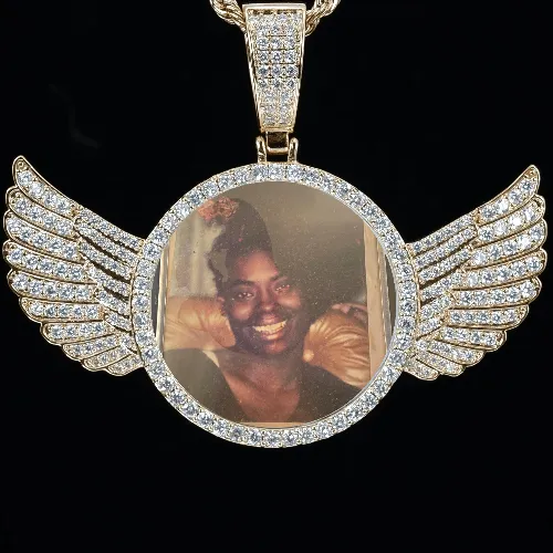 CUSTOM PICTURE PENDANT STYLE-4 sold by The GUU Shop