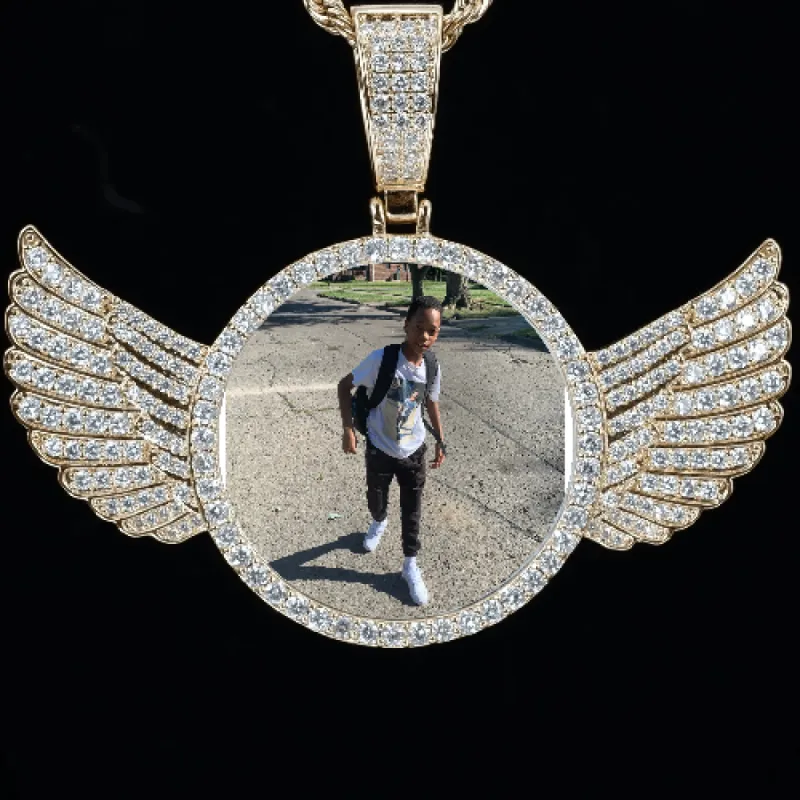 CUSTOM PICTURE PENDANT STYLE-4 sold by The GUU Shop