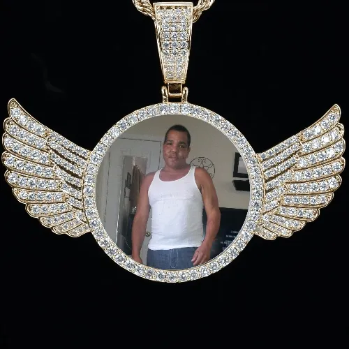 CUSTOM PICTURE PENDANT STYLE-4 sold by The GUU Shop