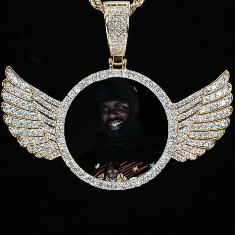 CUSTOM PICTURE PENDANT STYLE-4 sold by The GUU Shop