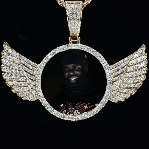 CUSTOM PICTURE PENDANT STYLE-4 sold by The GUU Shop