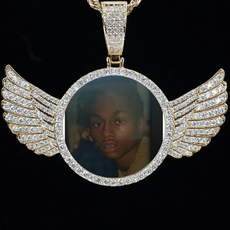 CUSTOM PICTURE PENDANT STYLE-4 sold by The GUU Shop