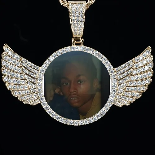 CUSTOM PICTURE PENDANT STYLE-4 sold by The GUU Shop