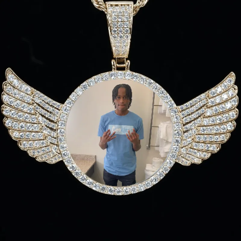 CUSTOM PICTURE PENDANT STYLE-4 sold by The GUU Shop