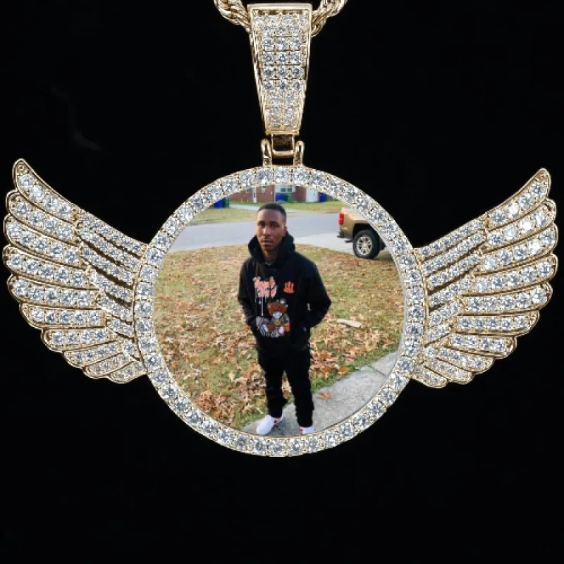 CUSTOM PICTURE PENDANT STYLE-4 sold by The GUU Shop