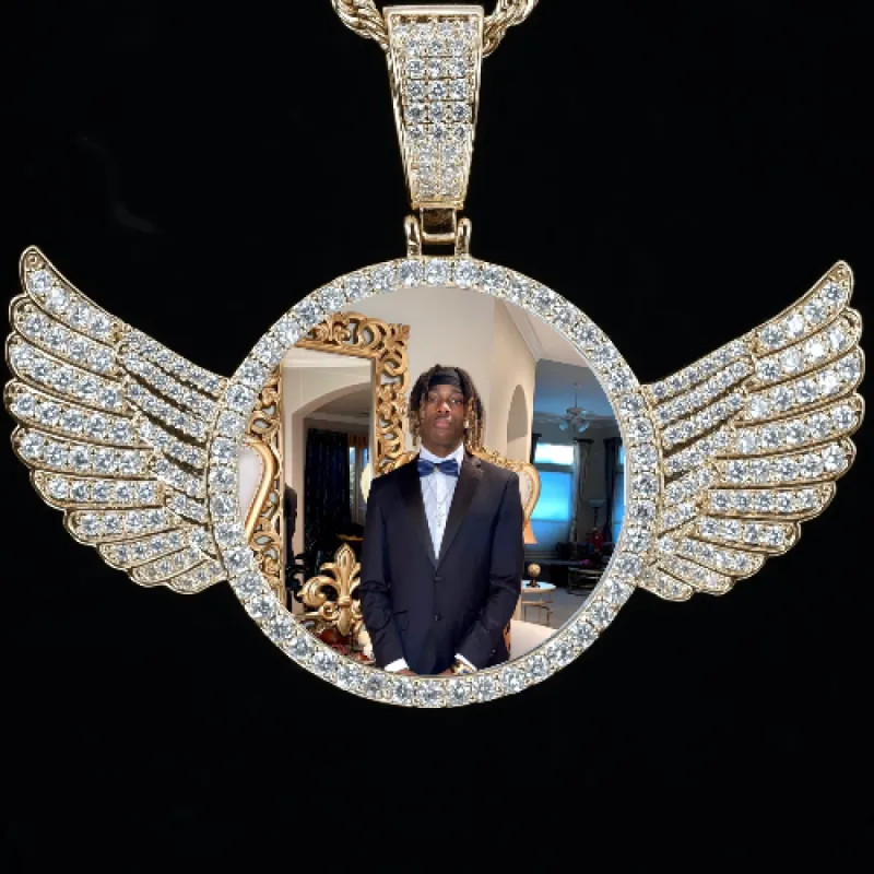 CUSTOM PICTURE PENDANT STYLE-4 sold by The GUU Shop