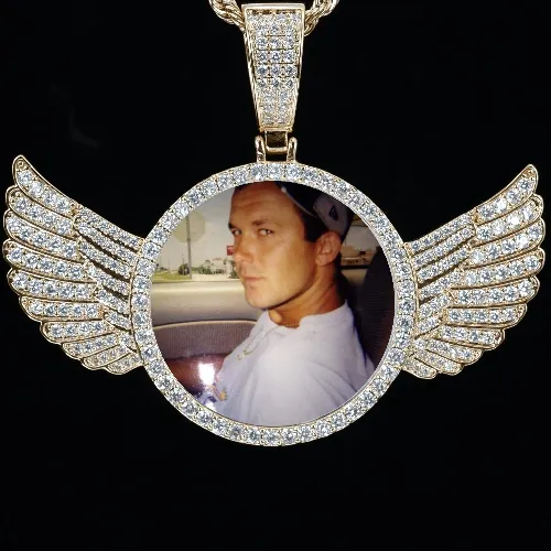 CUSTOM PICTURE PENDANT STYLE-4 sold by The GUU Shop