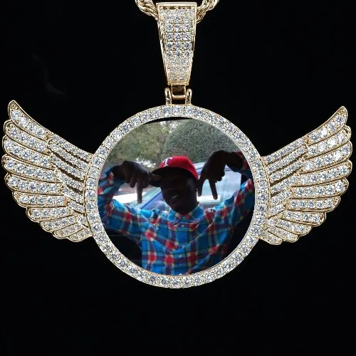 CUSTOM PICTURE PENDANT STYLE-4 sold by The GUU Shop