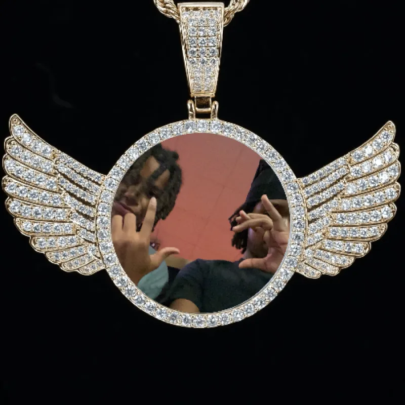 CUSTOM PICTURE PENDANT STYLE-4 sold by The GUU Shop