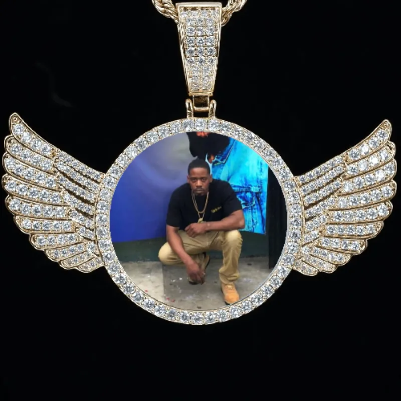 CUSTOM PICTURE PENDANT STYLE-4 sold by The GUU Shop