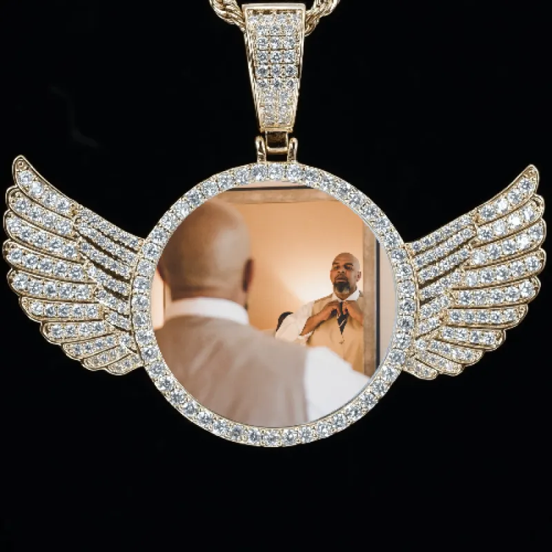 CUSTOM PICTURE PENDANT STYLE-4 sold by The GUU Shop