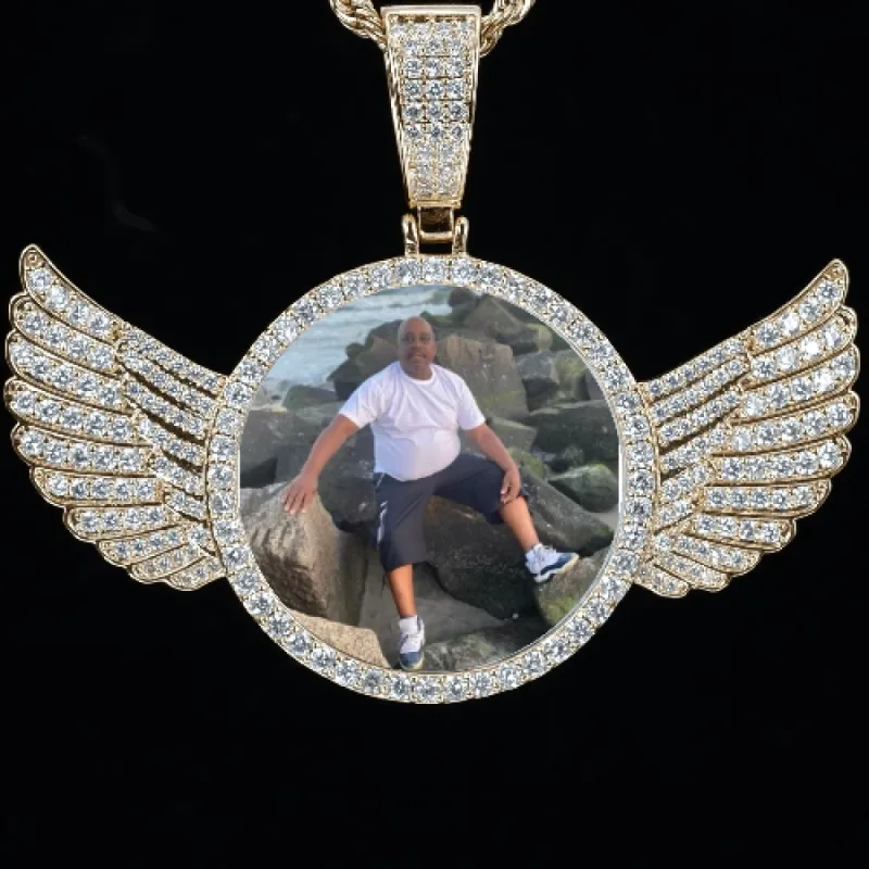 CUSTOM PICTURE PENDANT STYLE-4 sold by The GUU Shop