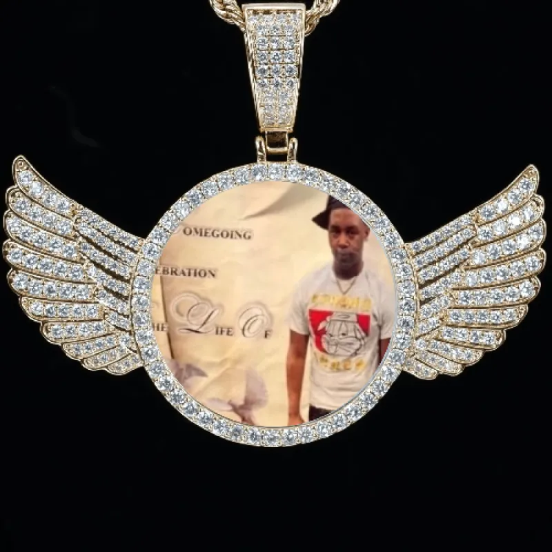 CUSTOM PICTURE PENDANT STYLE-4 sold by The GUU Shop