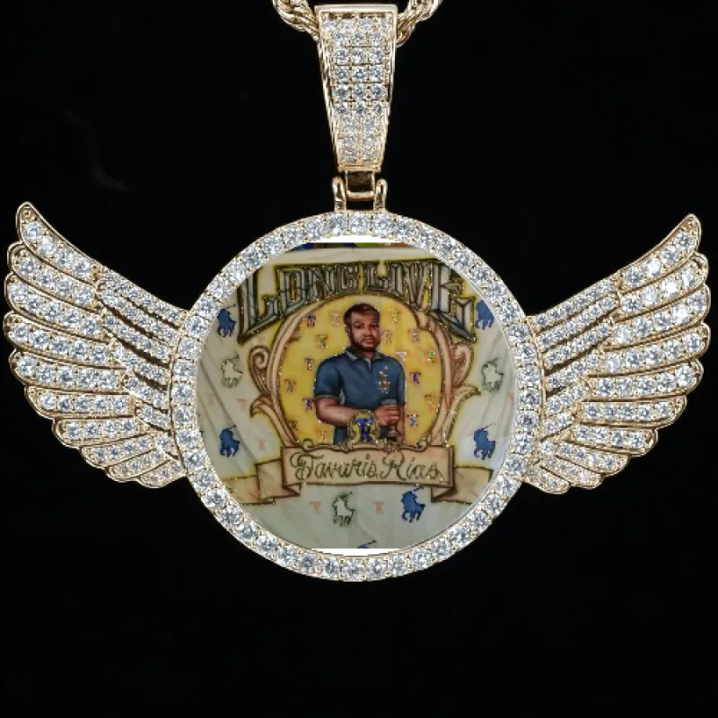 CUSTOM PICTURE PENDANT STYLE-4 sold by The GUU Shop