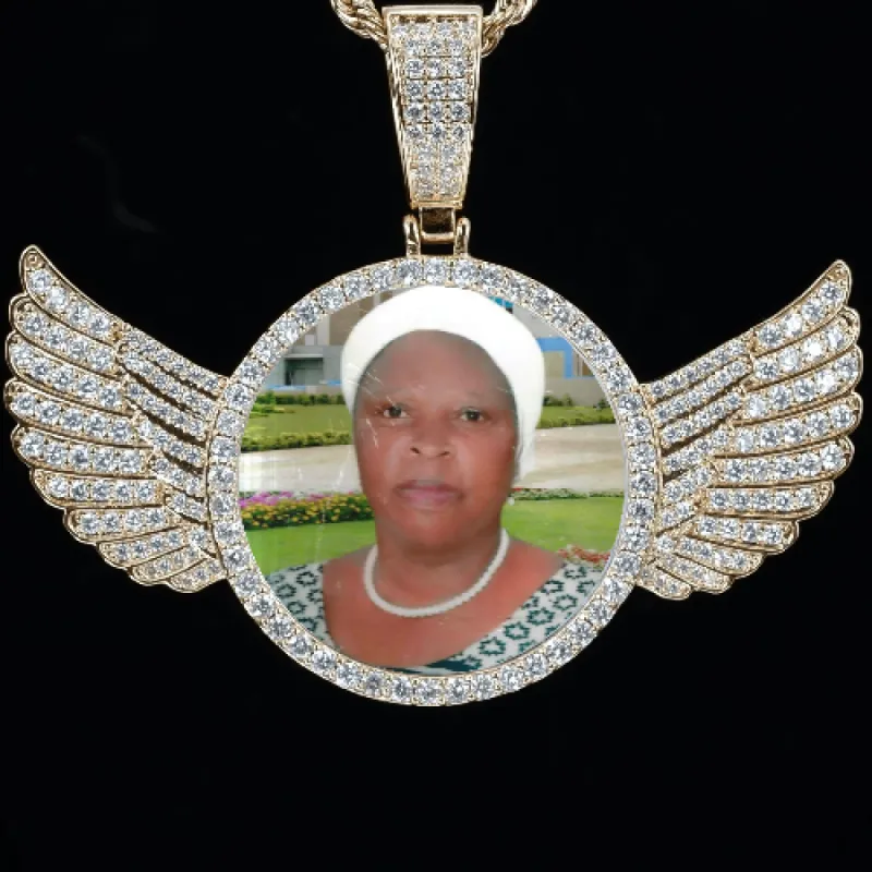 CUSTOM PICTURE PENDANT STYLE-4 sold by The GUU Shop