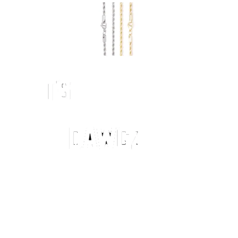 Custom Letters Baguette Two Layer Necklace sold by The GUU Shop