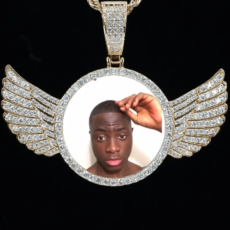 CUSTOM PICTURE PENDANT STYLE-4 sold by The GUU Shop