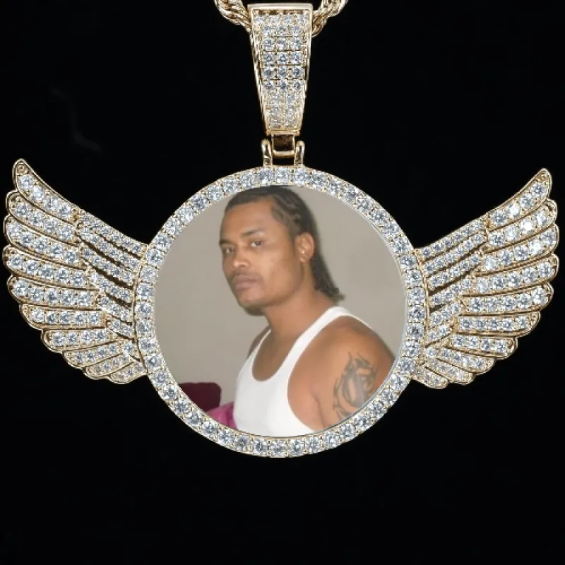 CUSTOM PICTURE PENDANT STYLE-4 sold by The GUU Shop