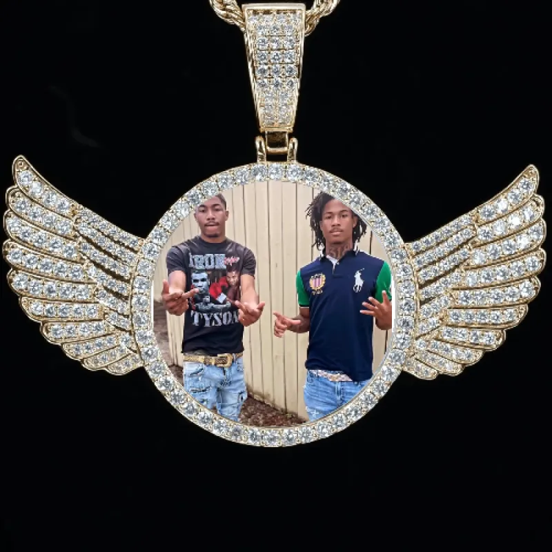 CUSTOM PICTURE PENDANT STYLE-4 sold by The GUU Shop