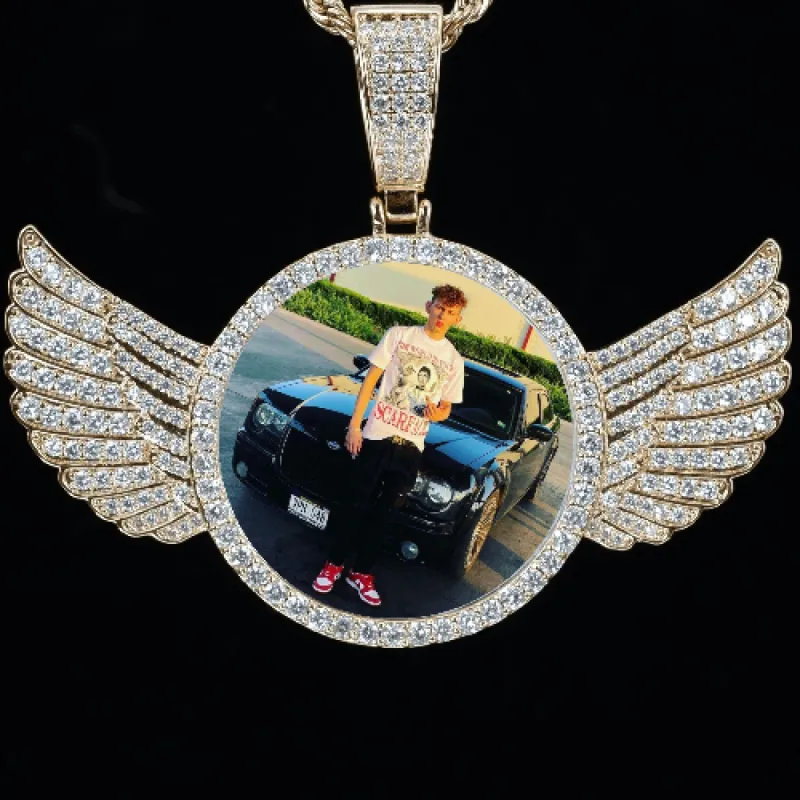 CUSTOM PICTURE PENDANT STYLE-4 sold by The GUU Shop