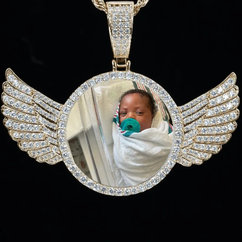 CUSTOM PICTURE PENDANT STYLE-4 sold by The GUU Shop