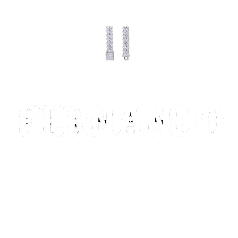 Custom Letters Freibeuter Font Necklace sold by The GUU Shop