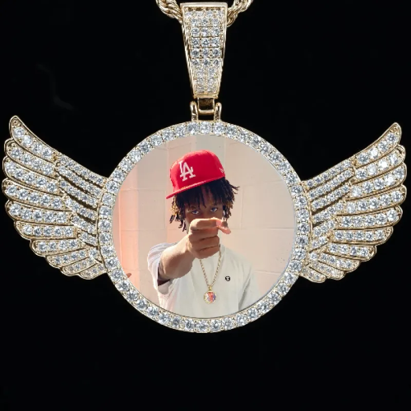 CUSTOM PICTURE PENDANT STYLE-4 sold by The GUU Shop