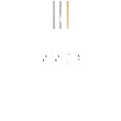 Custom Letters Baguette Two Layer Necklace sold by The GUU Shop