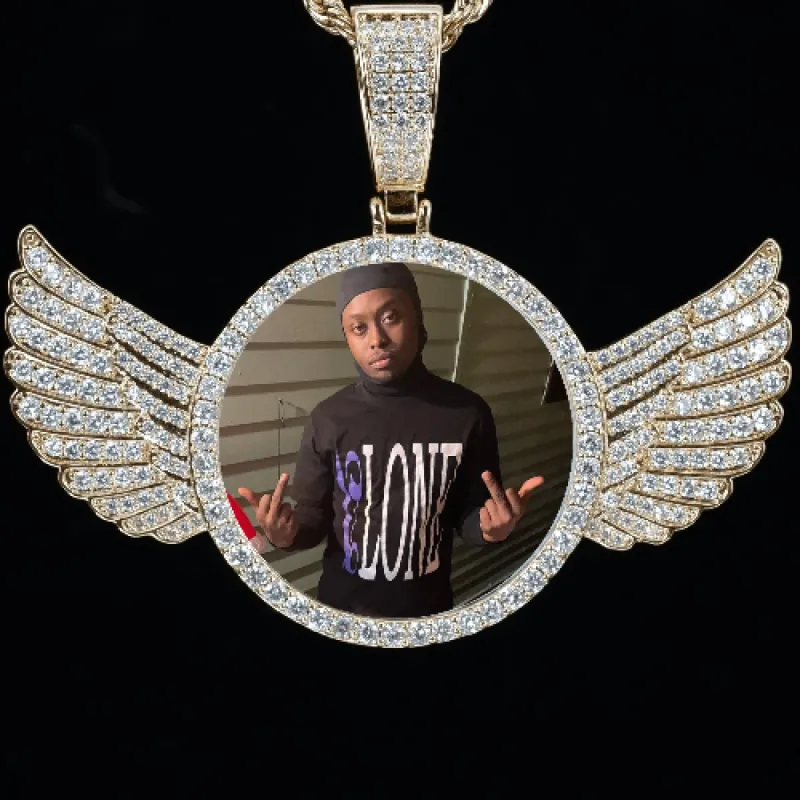 CUSTOM PICTURE PENDANT STYLE-4 sold by The GUU Shop