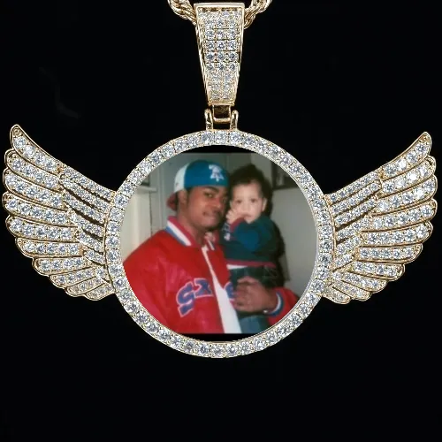 CUSTOM PICTURE PENDANT STYLE-4 sold by The GUU Shop