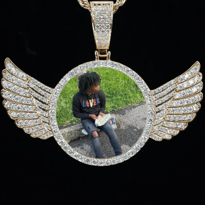 CUSTOM PICTURE PENDANT STYLE-4 sold by The GUU Shop