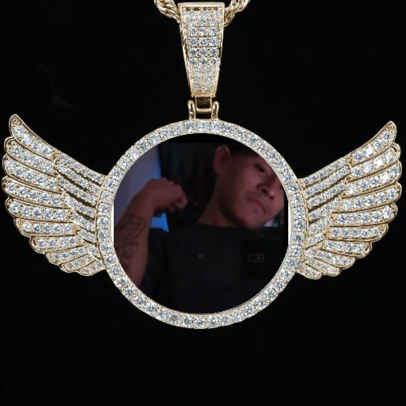 CUSTOM PICTURE PENDANT STYLE-4 sold by The GUU Shop