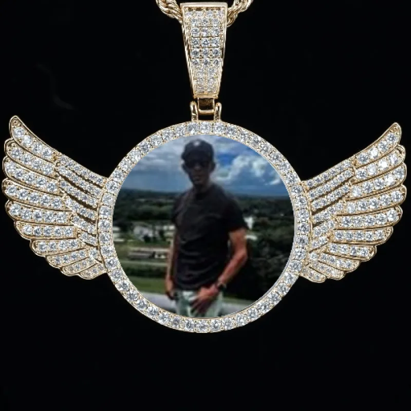 CUSTOM PICTURE PENDANT STYLE-4 sold by The GUU Shop