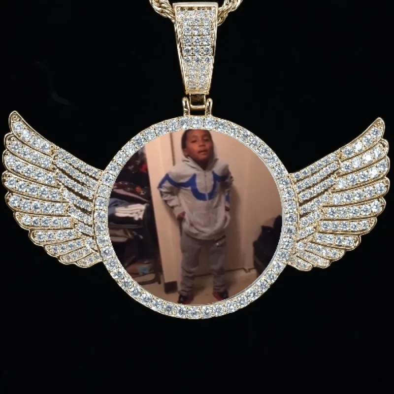 CUSTOM PICTURE PENDANT STYLE-4 sold by The GUU Shop