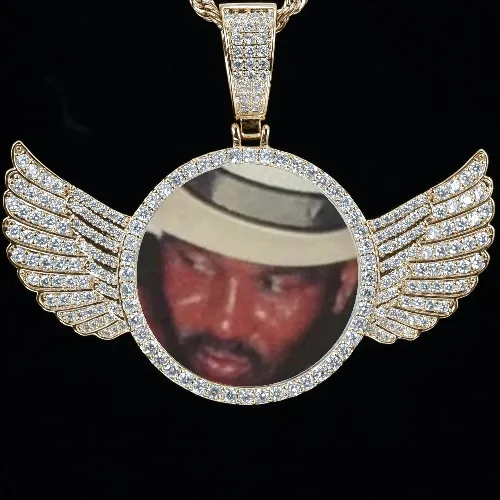 CUSTOM PICTURE PENDANT STYLE-4 sold by The GUU Shop