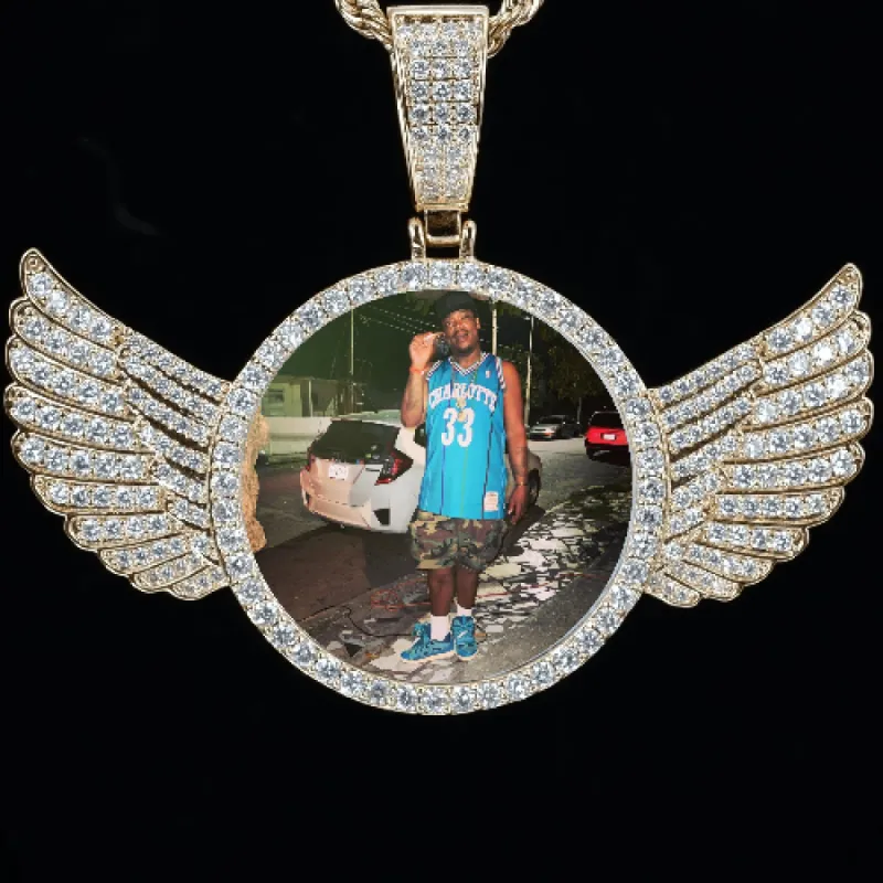 CUSTOM PICTURE PENDANT STYLE-4 sold by The GUU Shop