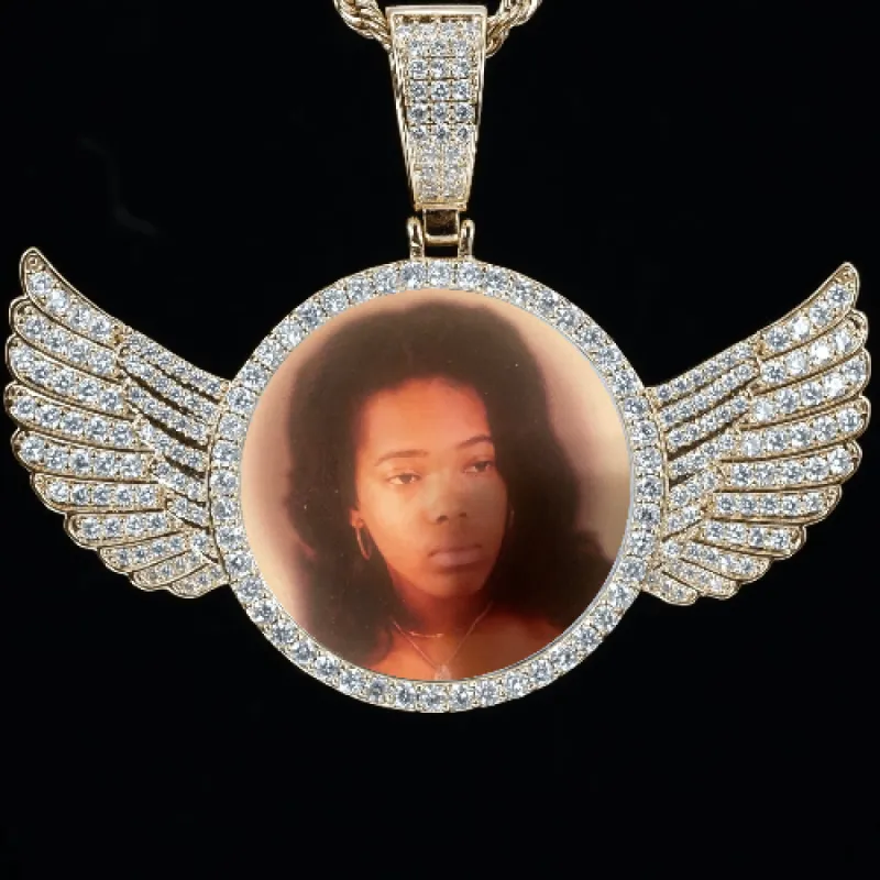 CUSTOM PICTURE PENDANT STYLE-4 sold by The GUU Shop