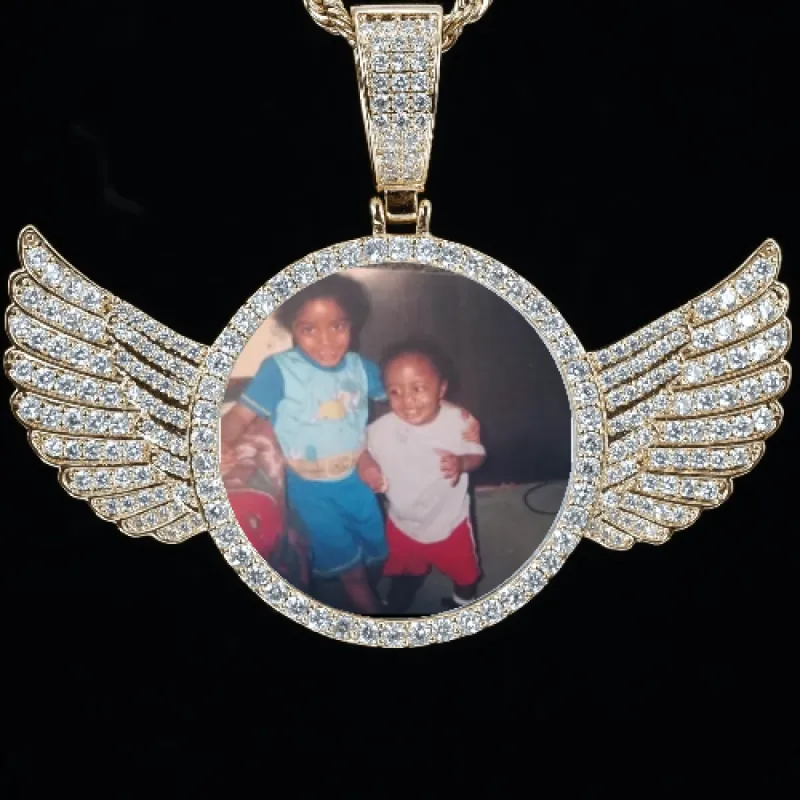 CUSTOM PICTURE PENDANT STYLE-4 sold by The GUU Shop