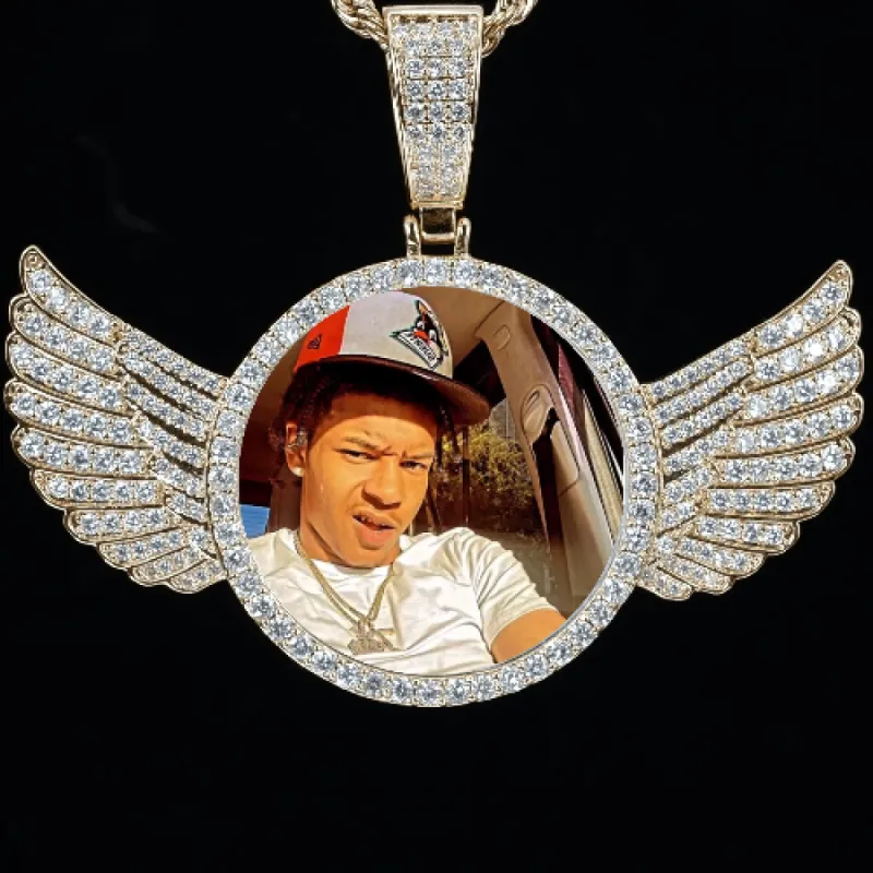 CUSTOM PICTURE PENDANT STYLE-4 sold by The GUU Shop